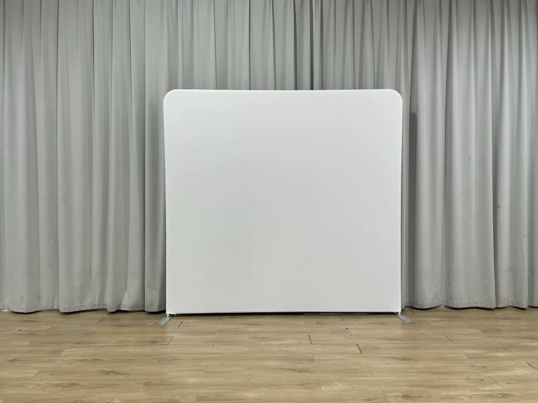 Pure White photo booth backdrop